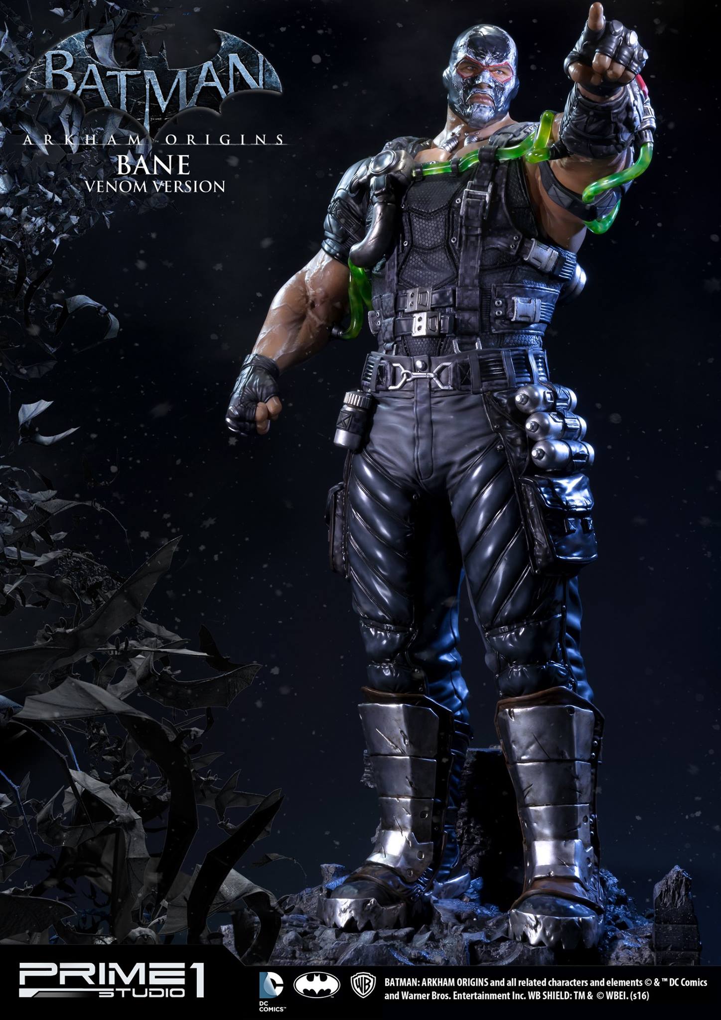 Batman: Arkham Origins - Bane - Museum Masterline Series (MMDC-07V) - 1/3 - Venom Ver. (Prime 1 Studio) photo 12