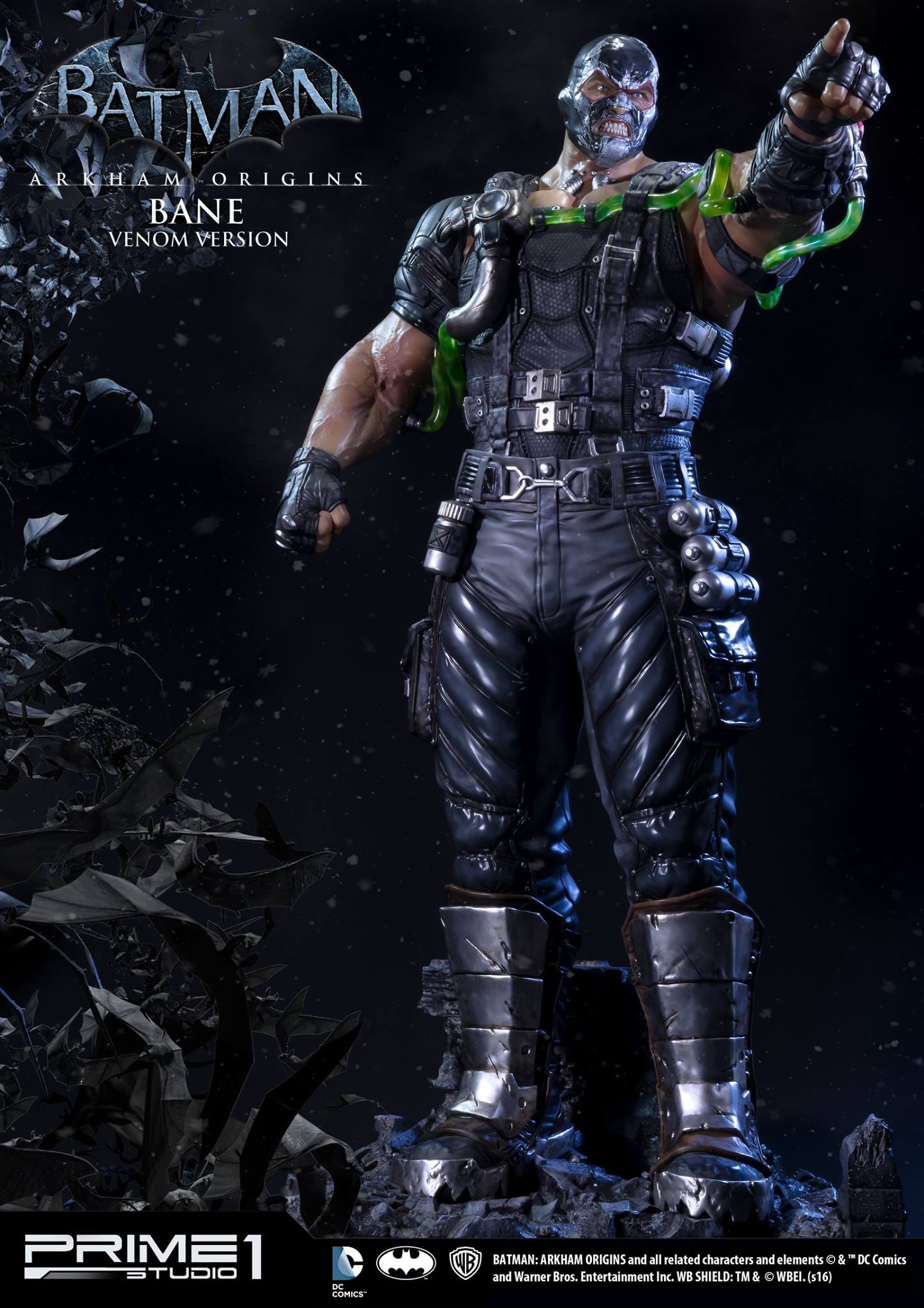 Batman: Arkham Origins - Bane - Museum Masterline Series (MMDC-07V) - 1/3 - Venom Ver. (Prime 1 Studio) photo 13