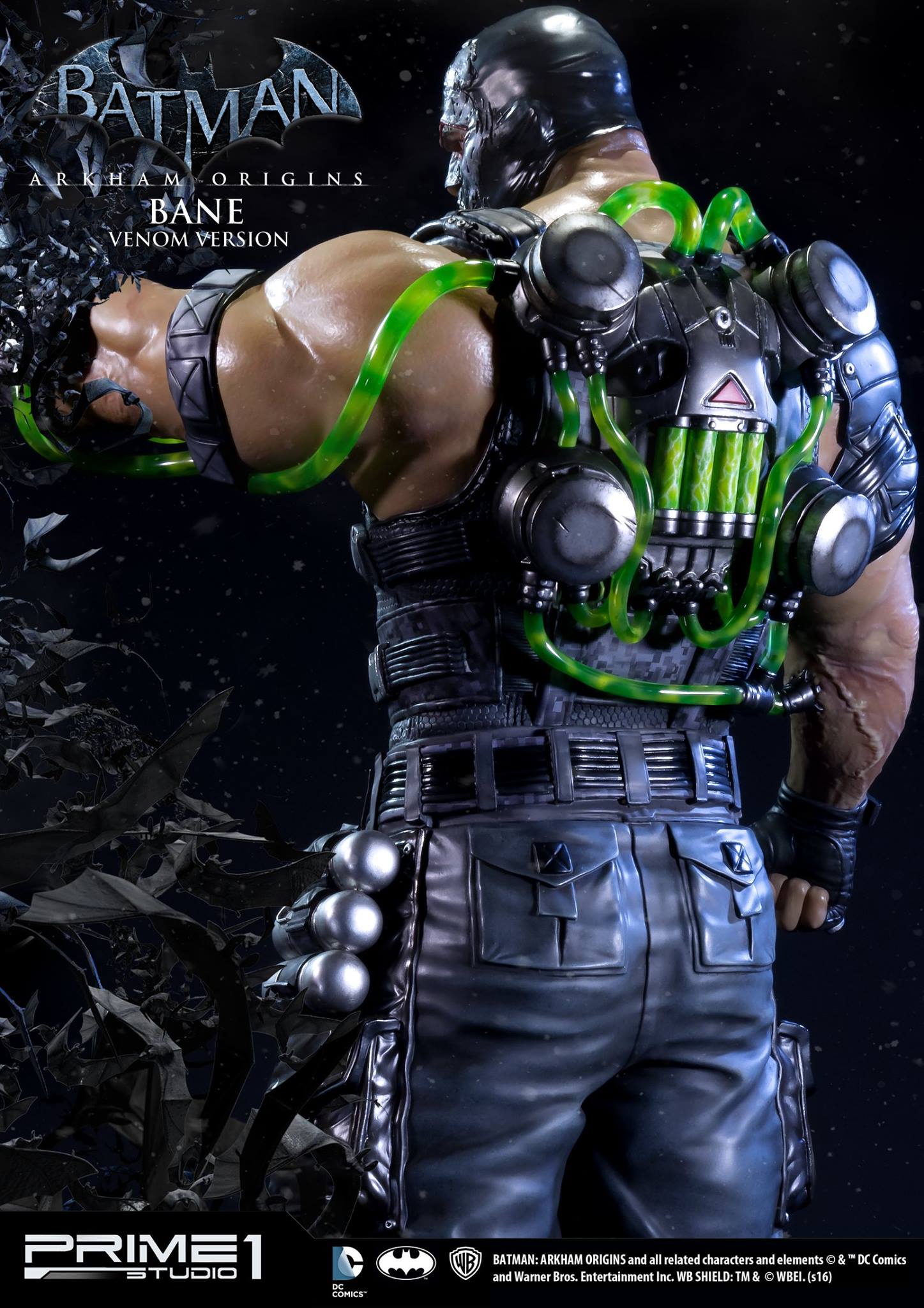 Batman: Arkham Origins - Bane - Museum Masterline Series (MMDC-07V) - 1/3 - Venom Ver. (Prime 1 Studio) photo 15