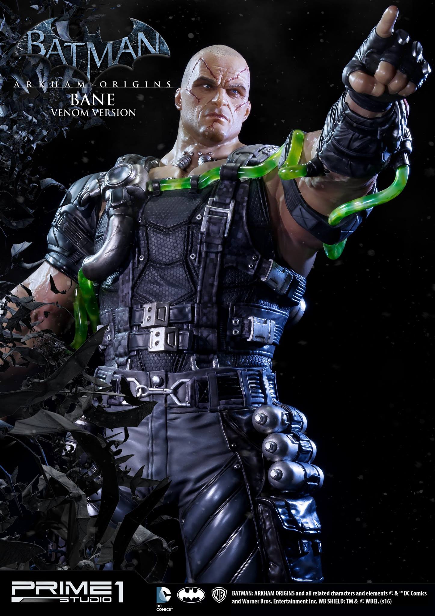 Batman: Arkham Origins - Bane - Museum Masterline Series (MMDC-07V) - 1/3 - Venom Ver. (Prime 1 Studio) photo 16