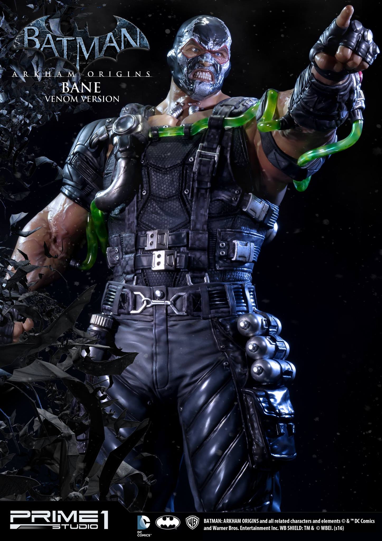 Batman: Arkham Origins - Bane - Museum Masterline Series (MMDC-07V) - 1/3 - Venom Ver. (Prime 1 Studio) photo 17