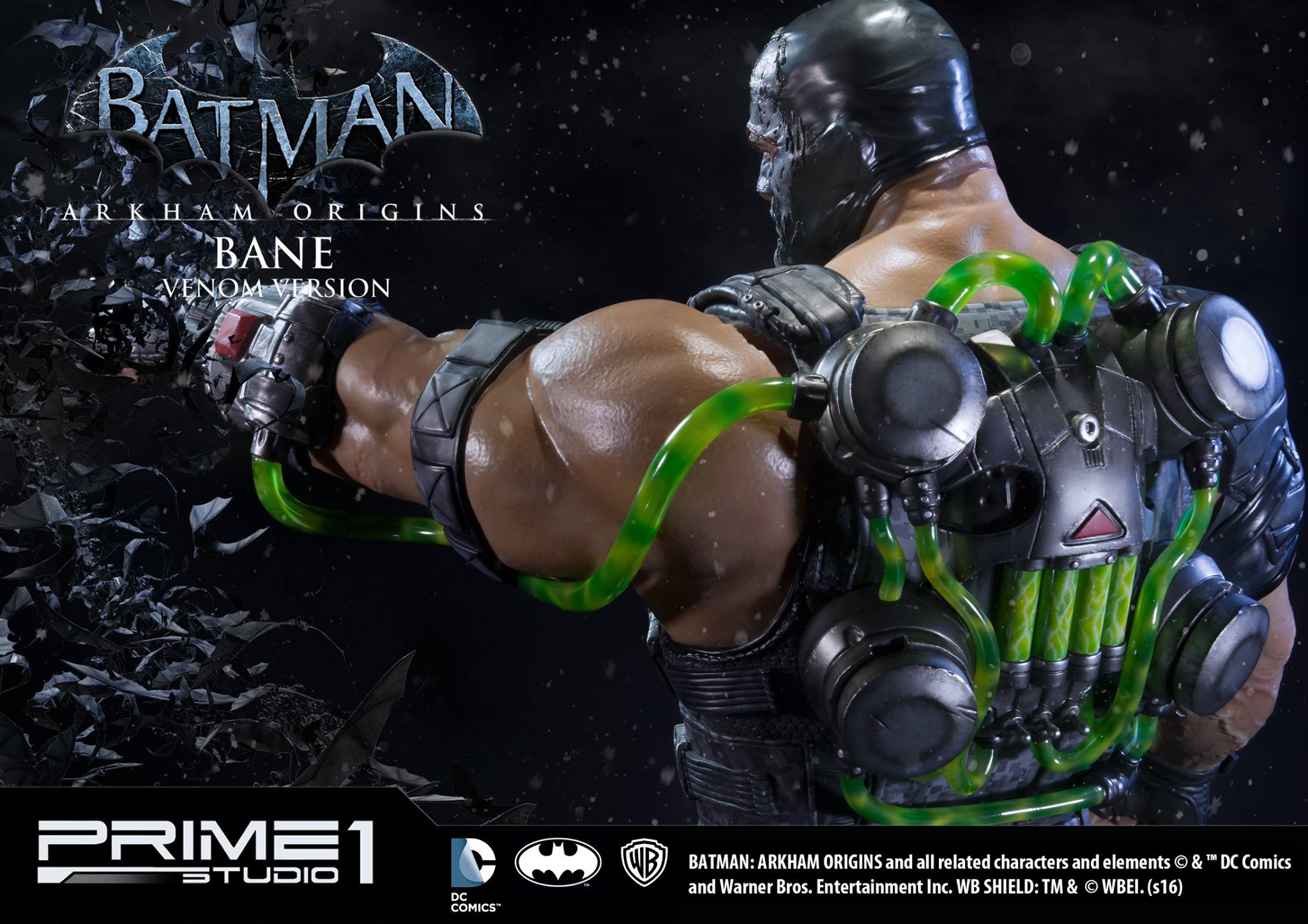 Batman: Arkham Origins - Bane - Museum Masterline Series (MMDC-07V) - 1/3 - Venom Ver. (Prime 1 Studio) photo 18