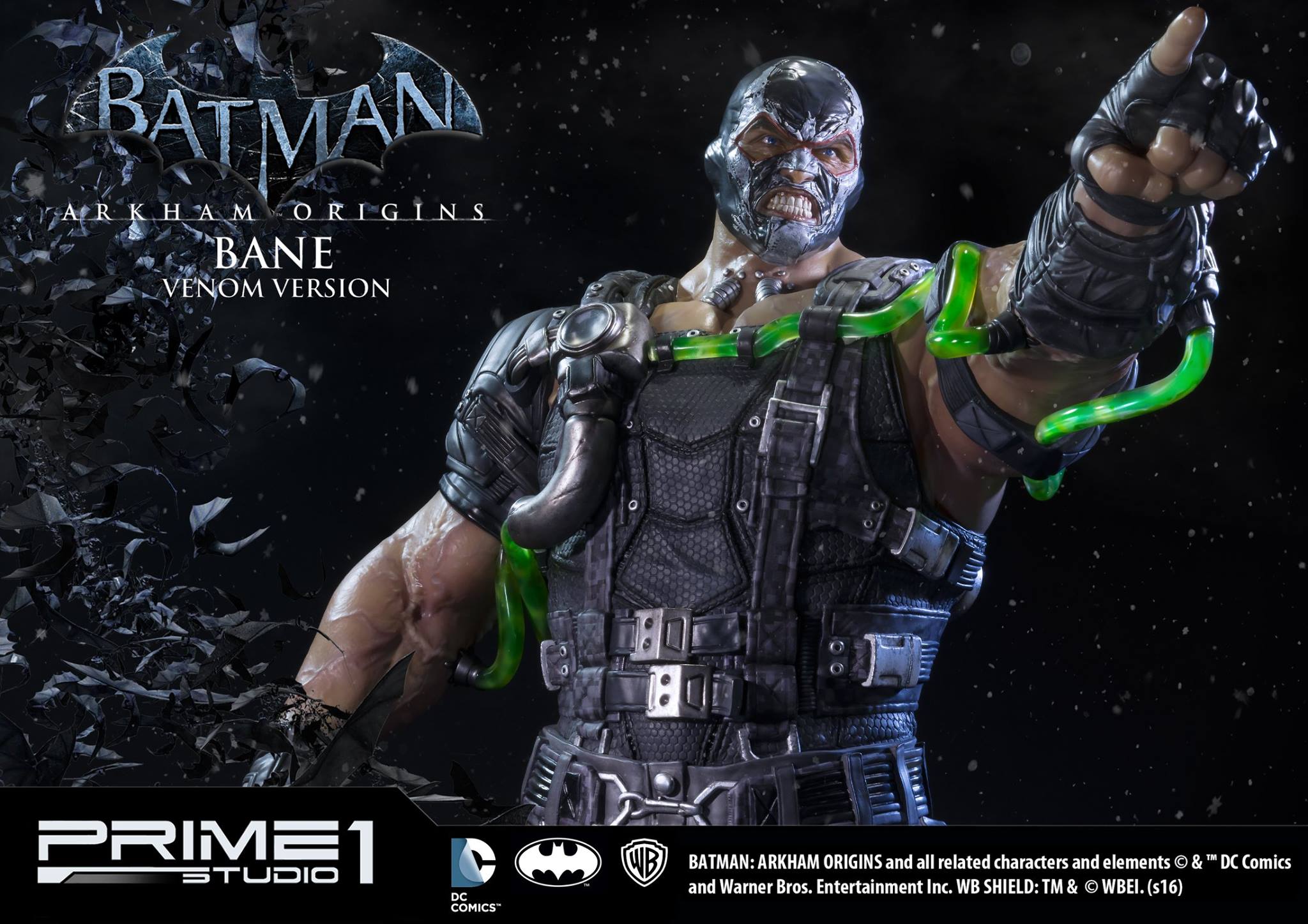 Batman: Arkham Origins - Bane - Museum Masterline Series (MMDC-07V) - 1/3 - Venom Ver. (Prime 1 Studio) photo 19