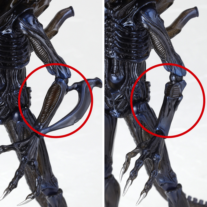 Aliens - Alien Warrior - Revoltech - Revoltech SFX  (016) (Kaiyodo) photo 4