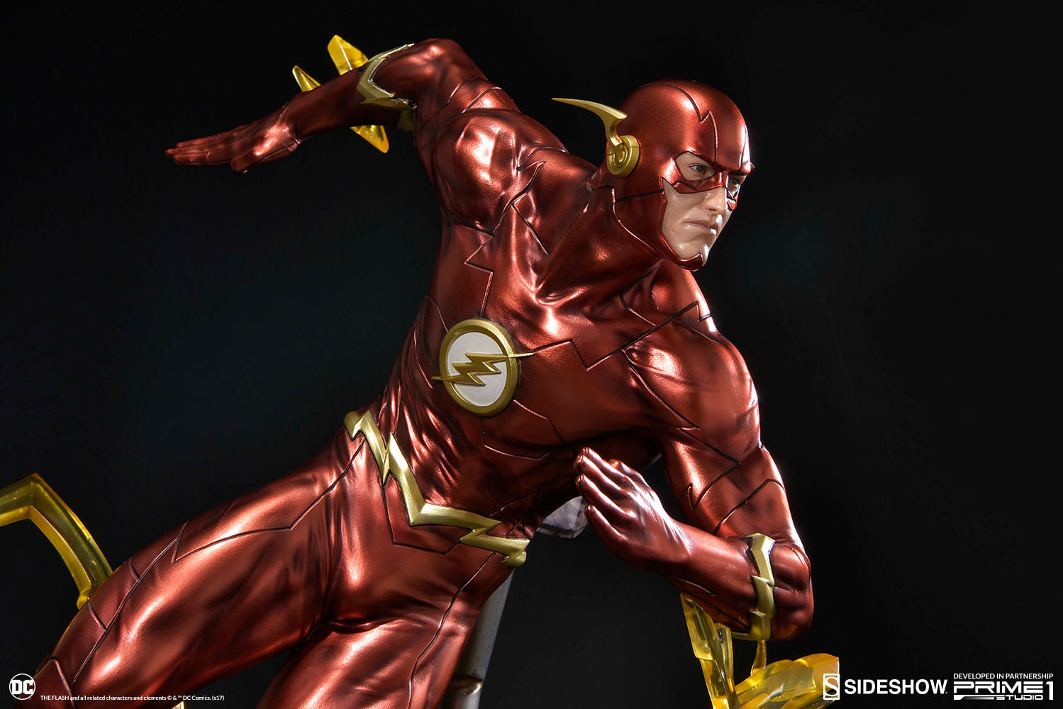 Justice League - Flash - Premium Masterline (PMN52-04) - 1/4 - The New52! (Prime 1 Studio, Sideshow Collectibles) photo 5