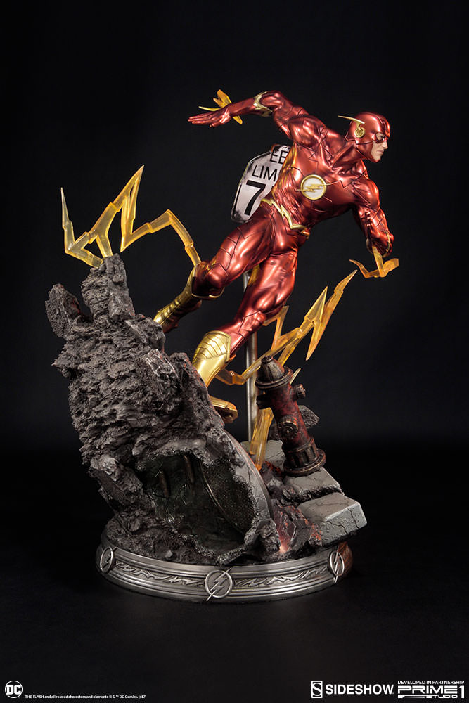 Justice League - Flash - Premium Masterline (PMN52-04) - 1/4 - The New52! (Prime 1 Studio, Sideshow Collectibles) photo 8