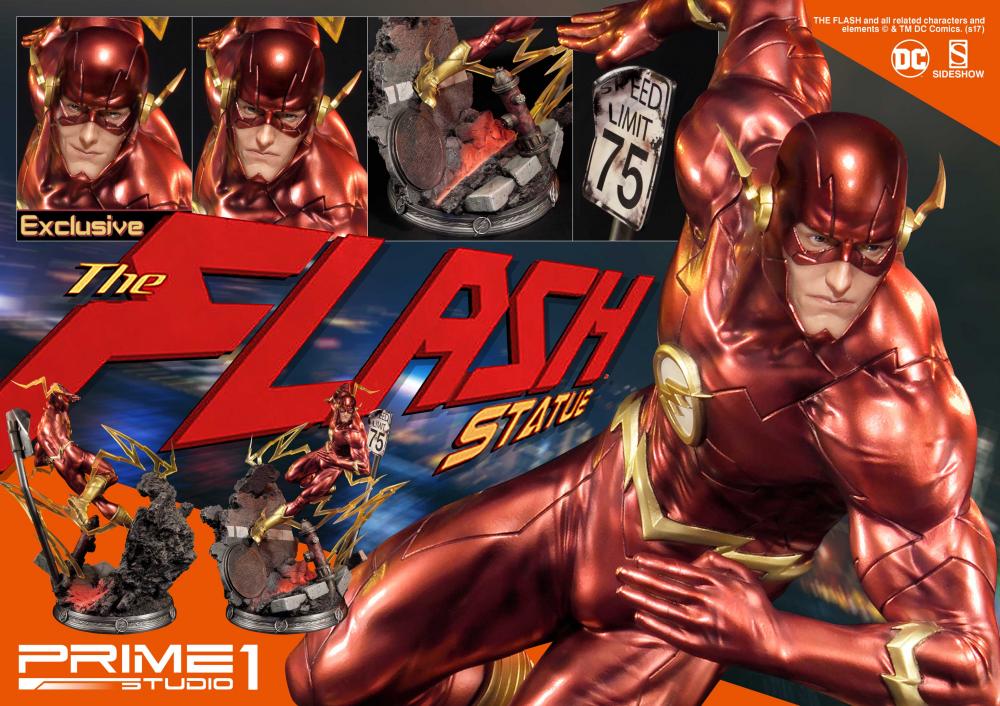 Justice League - Flash - Premium Masterline (PMN52-04) - 1/4 - The New52! (Prime 1 Studio, Sideshow Collectibles) photo 9
