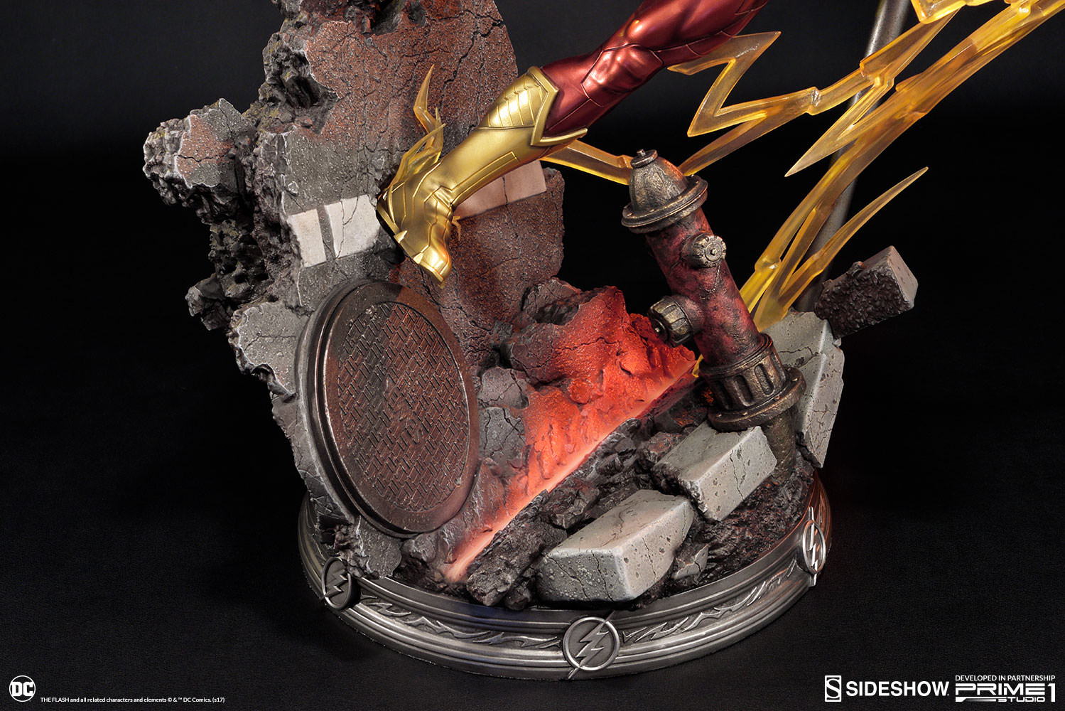 Justice League - Flash - Premium Masterline (PMN52-04) - 1/4 - The New52! (Prime 1 Studio, Sideshow Collectibles) photo 6