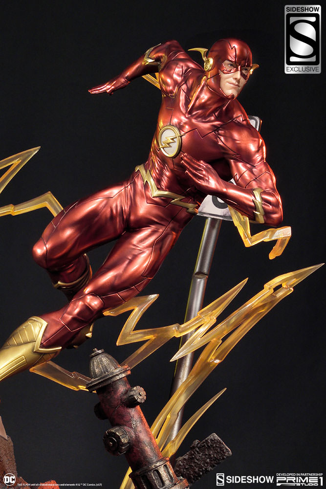 Justice League - Flash - Premium Masterline (PMN52-04) - 1/4 - The New52! (Prime 1 Studio, Sideshow Collectibles) photo 13