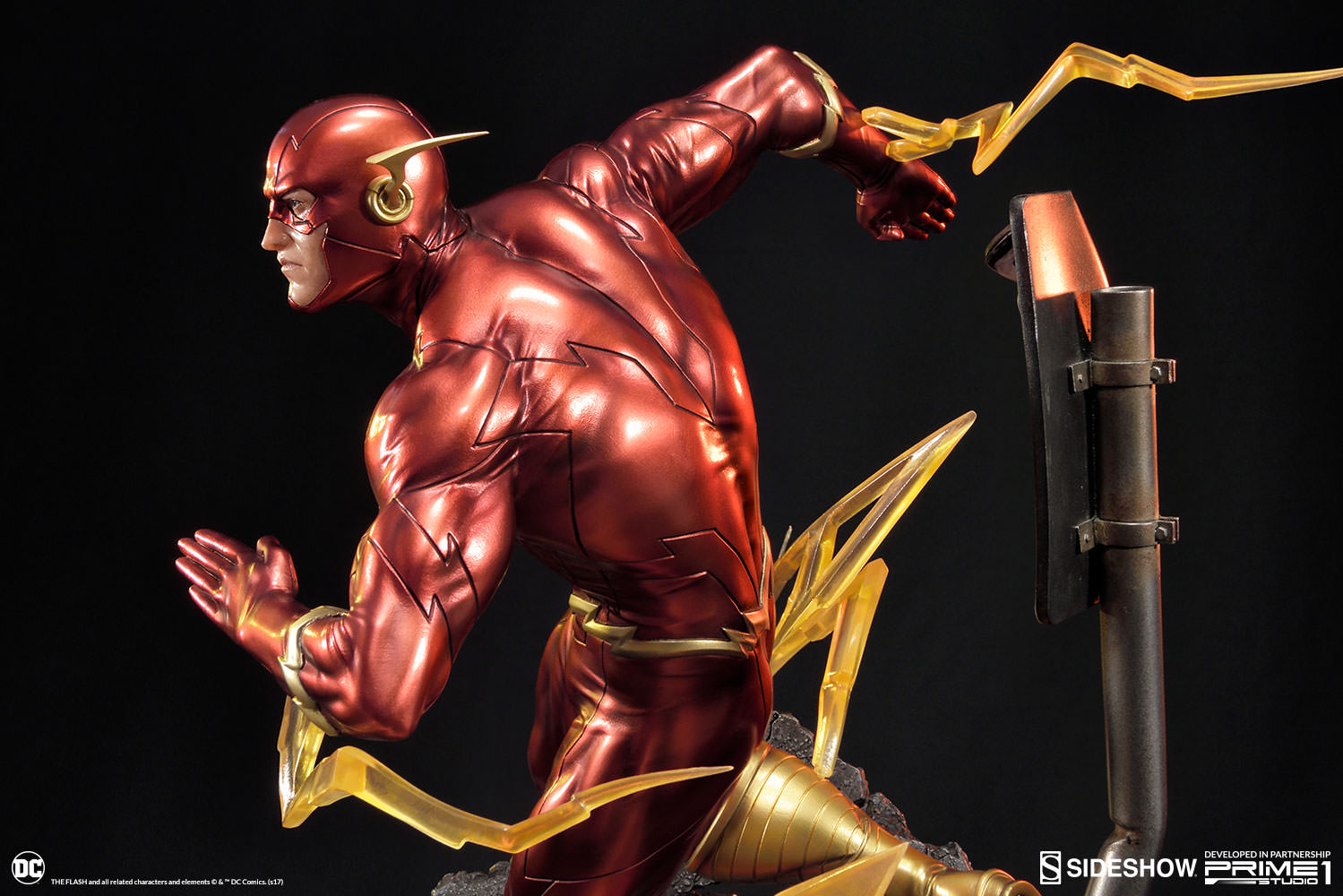 Justice League - Flash - Premium Masterline (PMN52-04) - 1/4 - The New52! (Prime 1 Studio, Sideshow Collectibles) photo 14