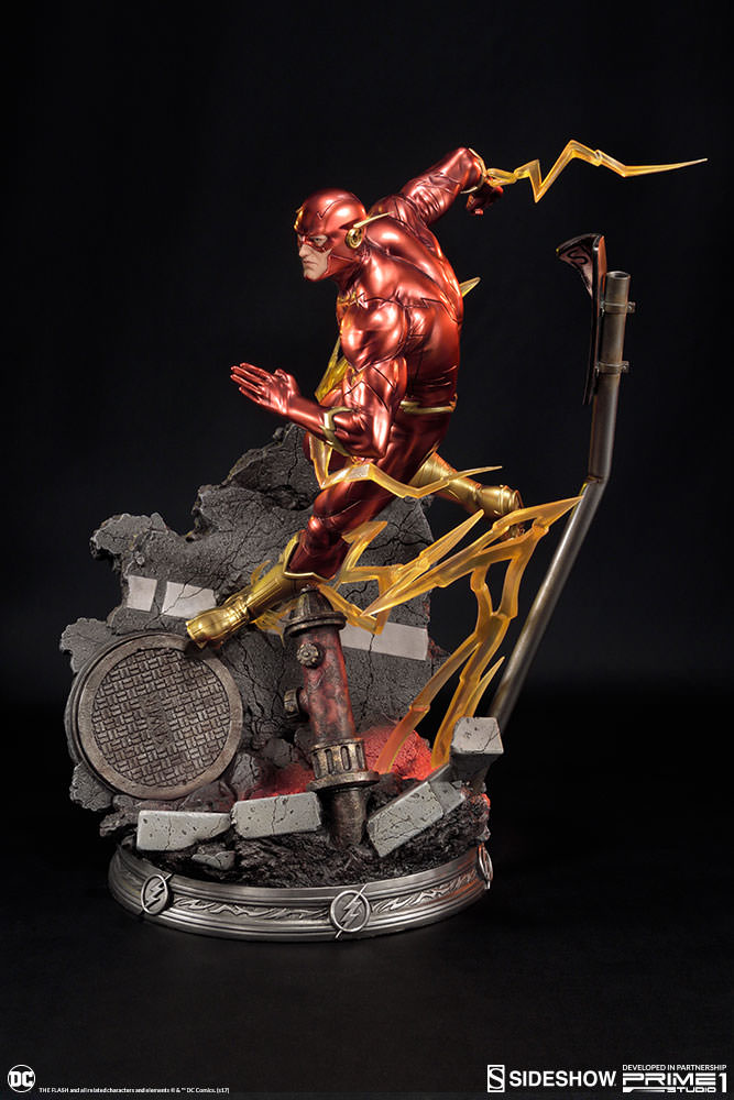 Justice League - Flash - Premium Masterline (PMN52-04) - 1/4 - The New52! (Prime 1 Studio, Sideshow Collectibles) photo 15
