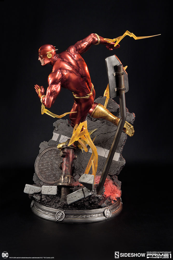 Justice League - Flash - Premium Masterline (PMN52-04) - 1/4 - The New52! (Prime 1 Studio, Sideshow Collectibles) photo 16