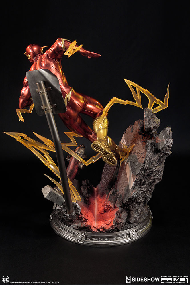 Justice League - Flash - Premium Masterline (PMN52-04) - 1/4 - The New52! (Prime 1 Studio, Sideshow Collectibles) photo 17