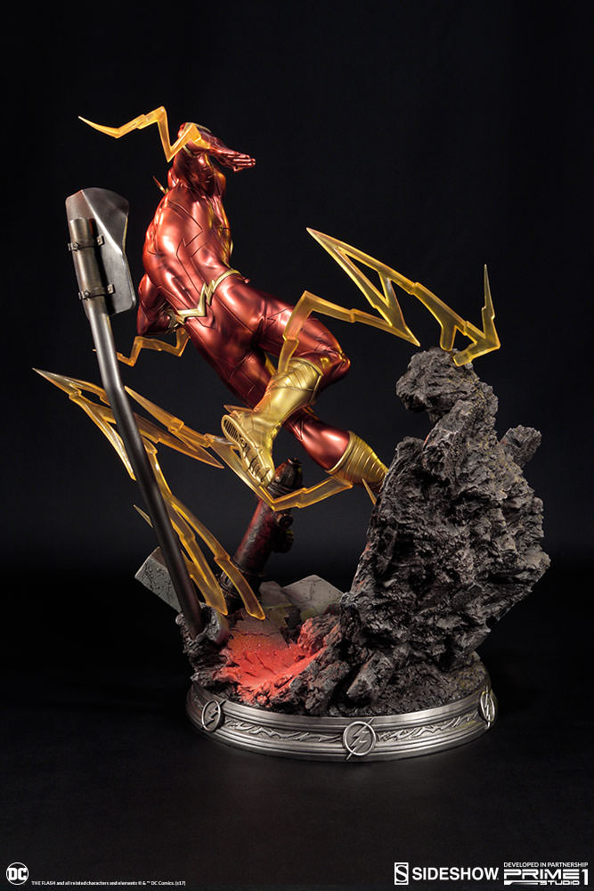 Justice League - Flash - Premium Masterline (PMN52-04) - 1/4 - The New52! (Prime 1 Studio, Sideshow Collectibles) photo 18
