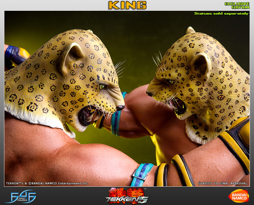 Tekken 5: Dark Resurrection - King - 1/4 - Exclusive (First 4 Figures) photo 3