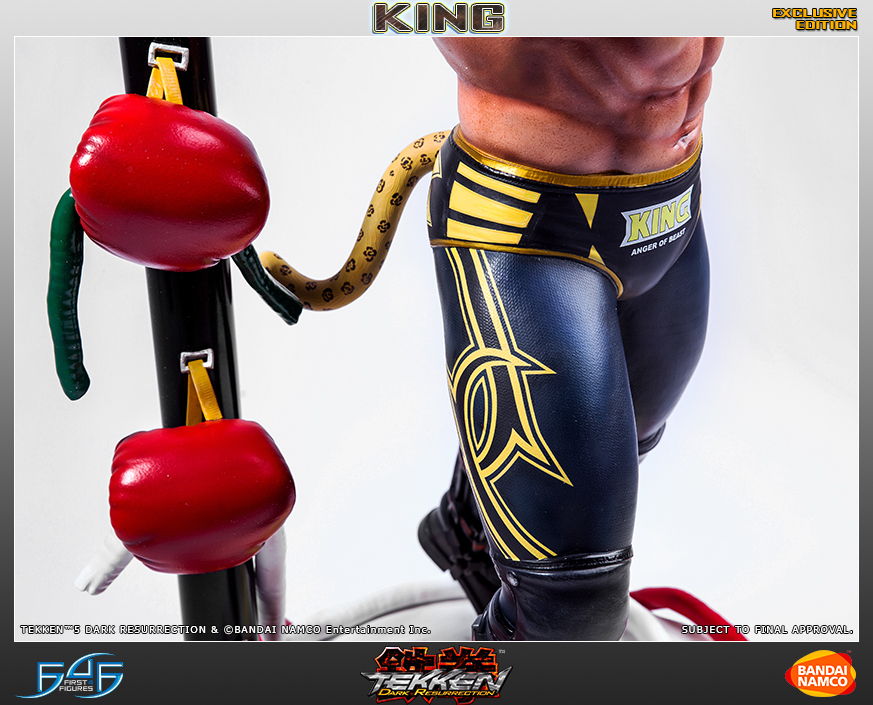 Tekken 5: Dark Resurrection - King - 1/4 - Exclusive (First 4 Figures) photo 8