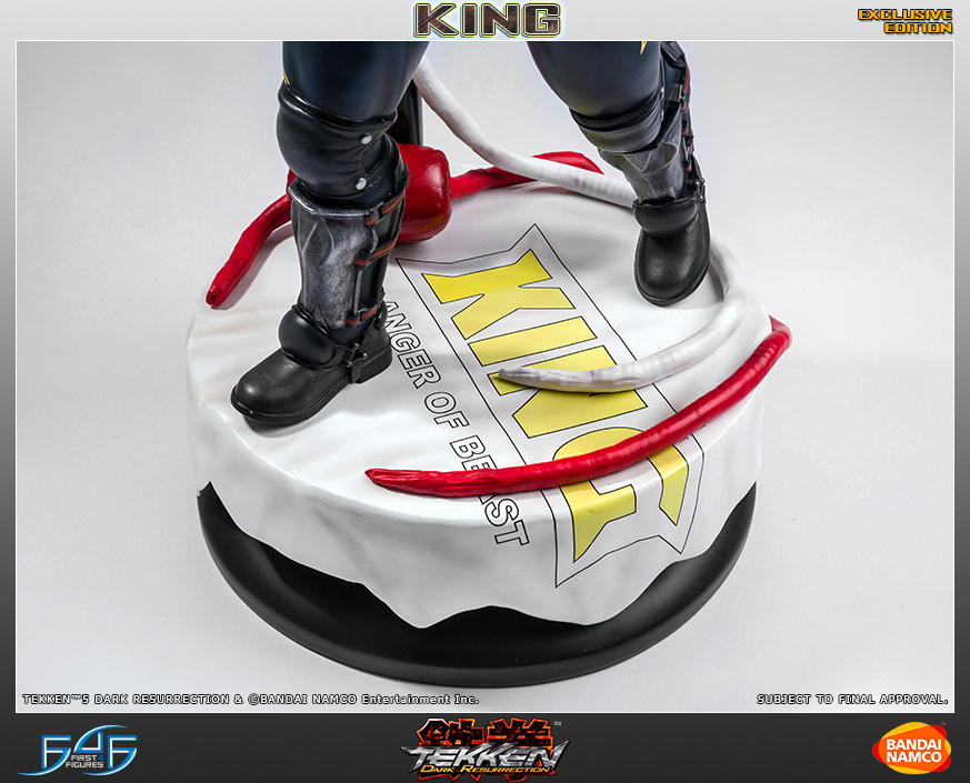 Tekken 5: Dark Resurrection - King - 1/4 - Exclusive (First 4 Figures) photo 9