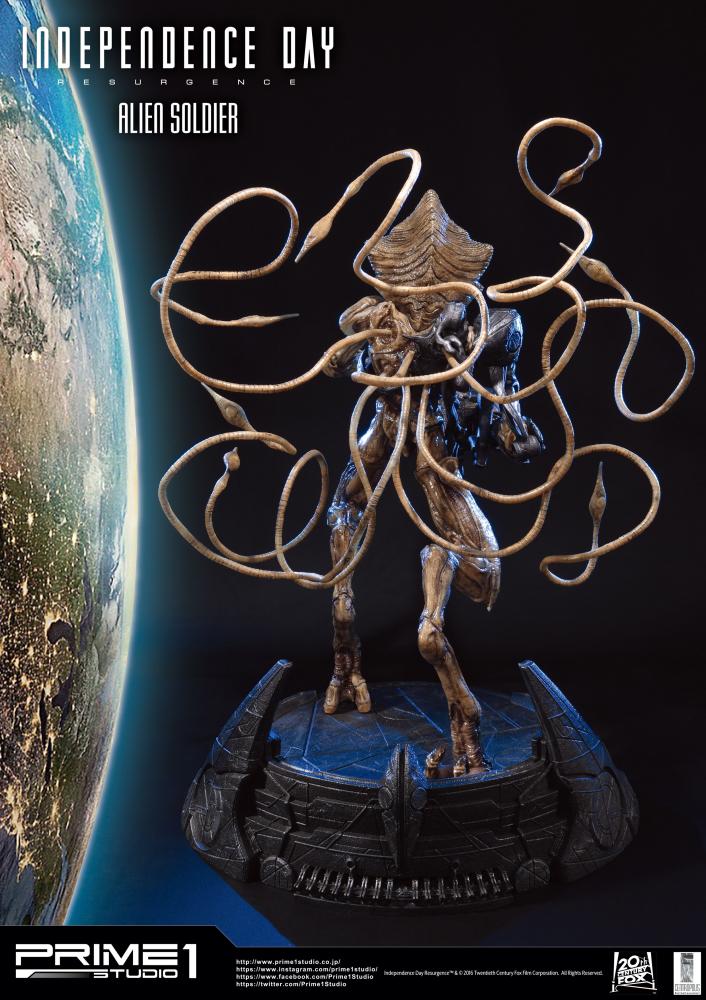 Independence Day: Resurgence - Alien Soldier - Premium Masterline  (PMIDR-01) - 1/4 (Prime 1 Studio) photo 9