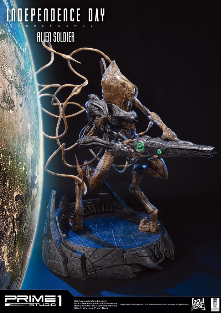 Independence Day: Resurgence - Alien Soldier - Premium Masterline  (PMIDR-01) - 1/4 (Prime 1 Studio) photo 10