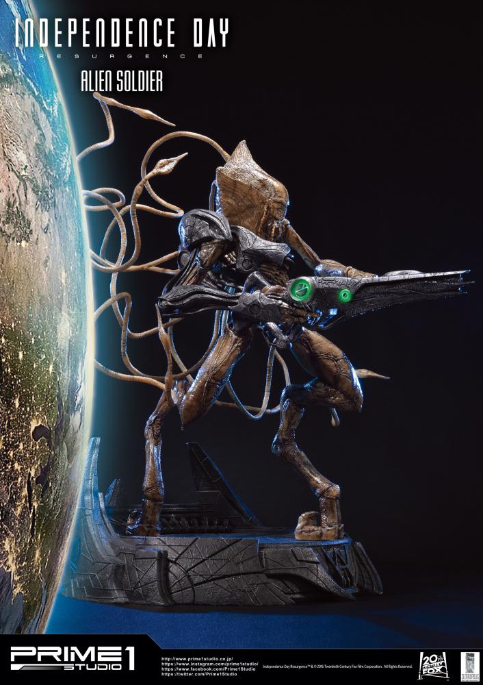 Independence Day: Resurgence - Alien Soldier - Premium Masterline  (PMIDR-01) - 1/4 (Prime 1 Studio) photo 11