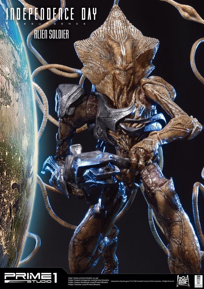 Independence Day: Resurgence - Alien Soldier - Premium Masterline  (PMIDR-01) - 1/4 (Prime 1 Studio) photo 13