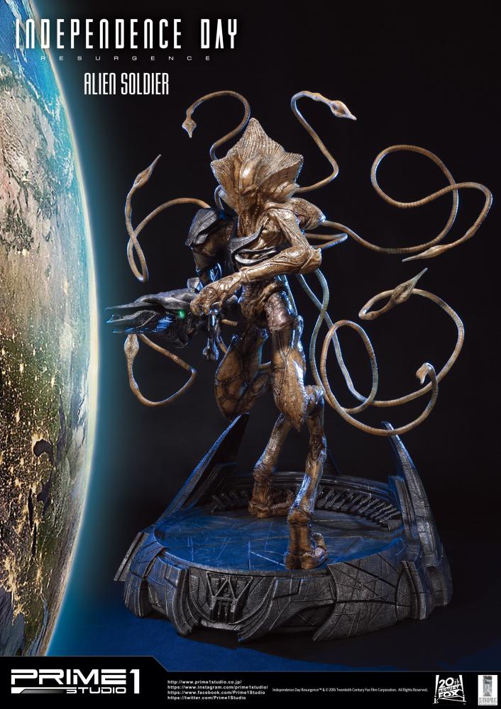 Independence Day: Resurgence - Alien Soldier - Premium Masterline  (PMIDR-01) - 1/4 (Prime 1 Studio) photo 14