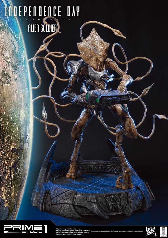 Independence Day: Resurgence - Alien Soldier - Premium Masterline  (PMIDR-01) - 1/4 (Prime 1 Studio) photo 18