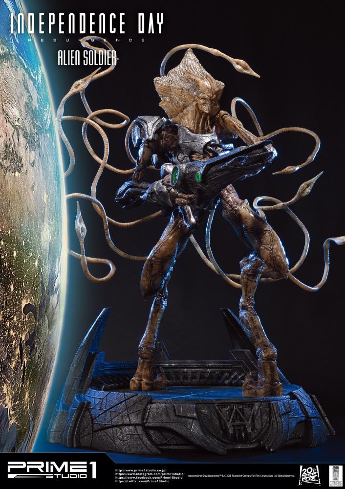 Independence Day: Resurgence - Alien Soldier - Premium Masterline  (PMIDR-01) - 1/4 (Prime 1 Studio) photo 20