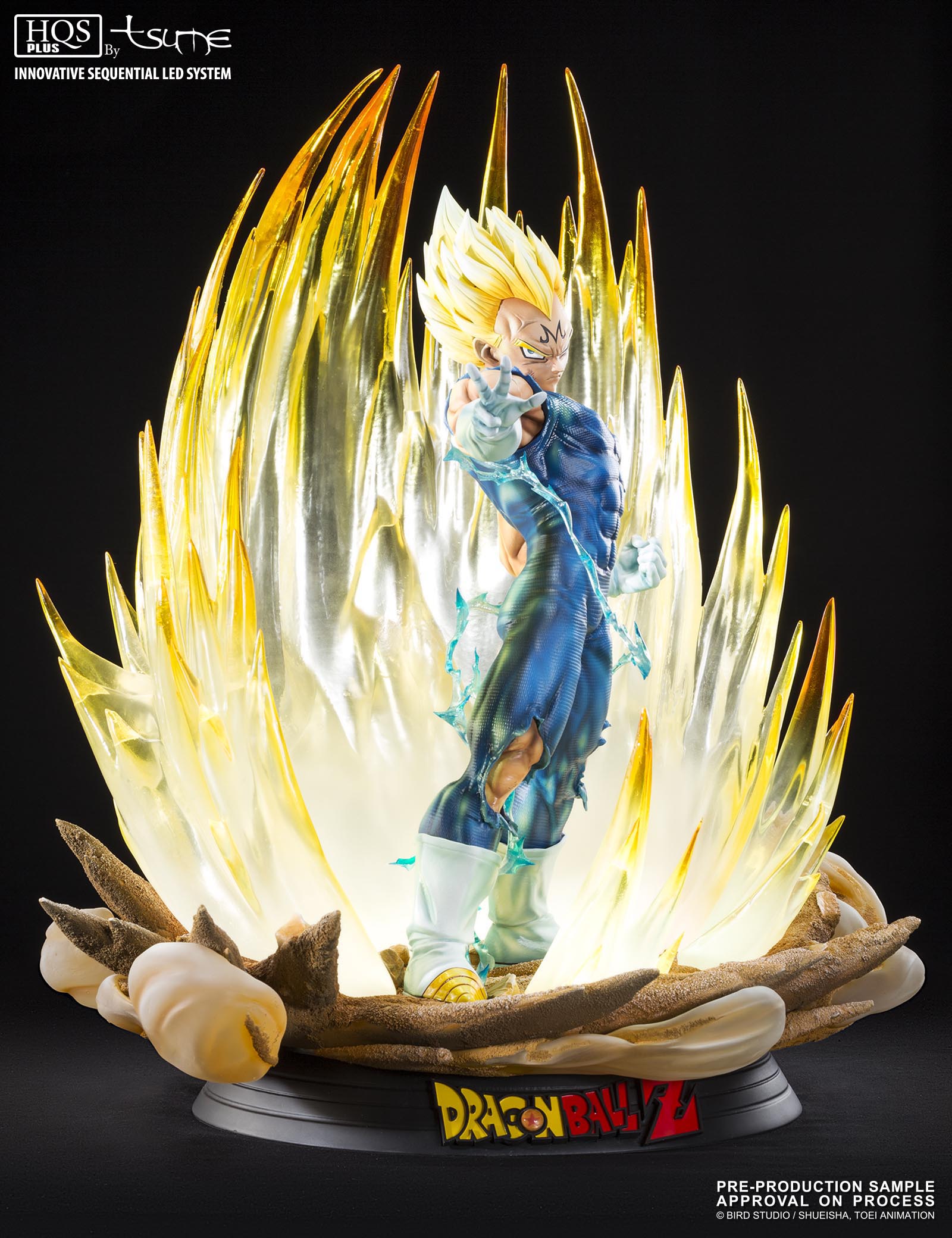Dragon Ball Z - Majin Vegeta SSJ - HQS+ - 1/4 (Tsume) photo 3
