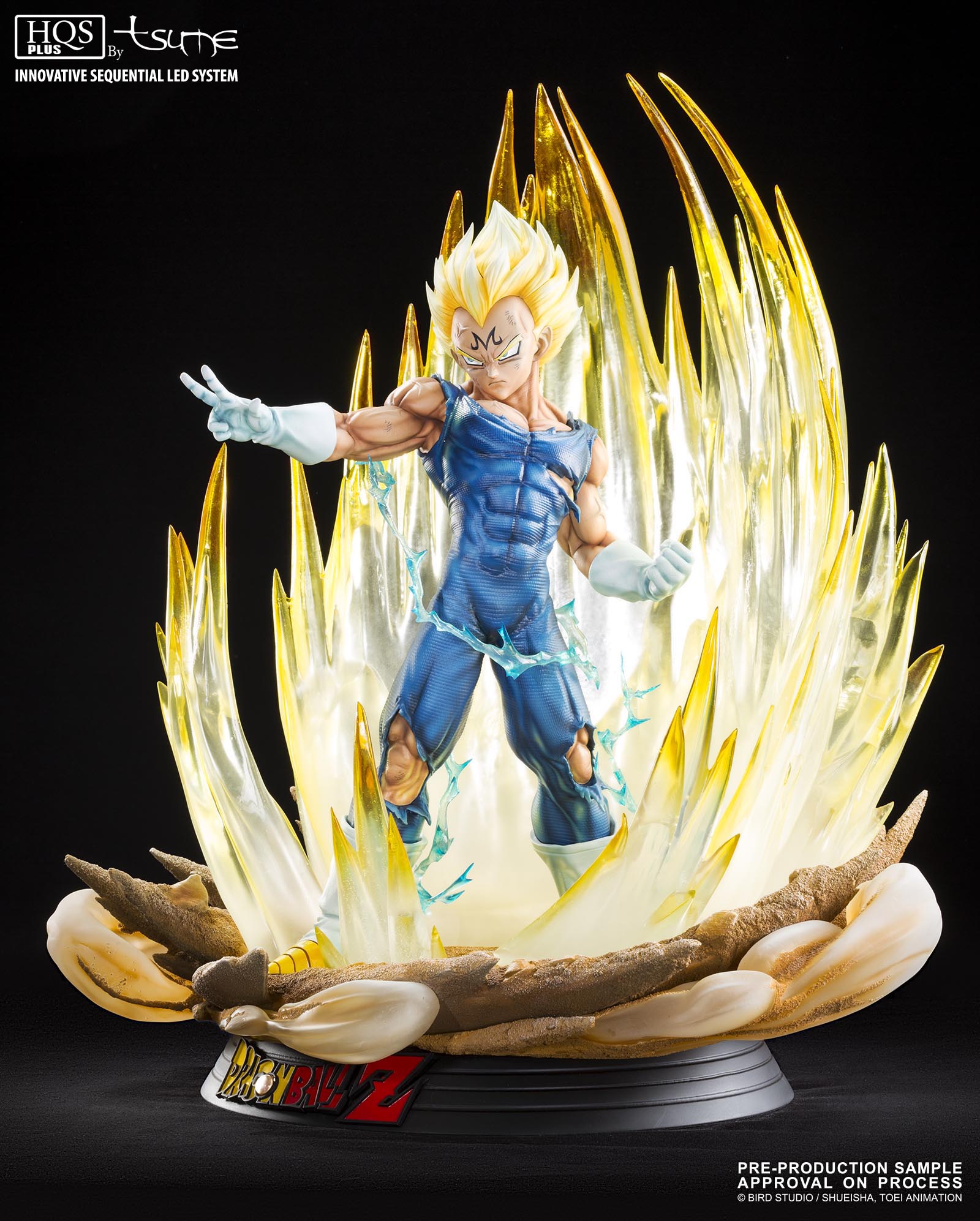 Dragon Ball Z - Majin Vegeta SSJ - HQS+ - 1/4 (Tsume) photo 9