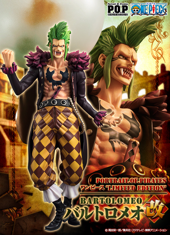 One Piece - Bartolomeo - Excellent Model - Portrait Of Pirates Limited Edition - 1/8 - Kai (MegaHouse) photo 4