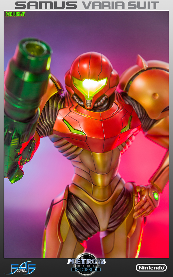 Metroid Prime 2: Dark Echoes - Samus Aran - 1/4 - Varia Suit, Exclusive Edition (First 4 Figures) photo 2