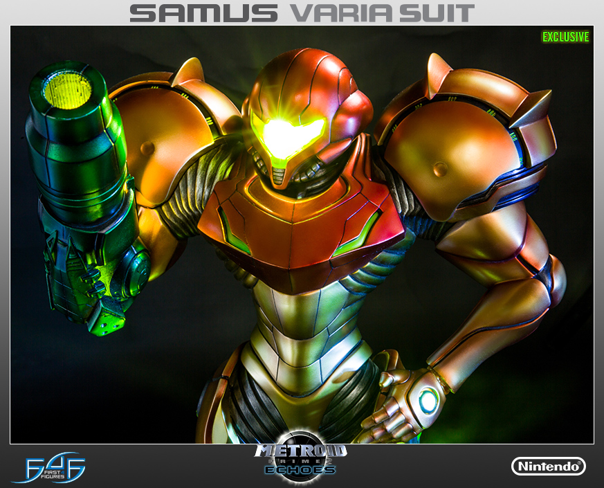 Metroid Prime 2: Dark Echoes - Samus Aran - 1/4 - Varia Suit, Exclusive Edition (First 4 Figures) photo 4