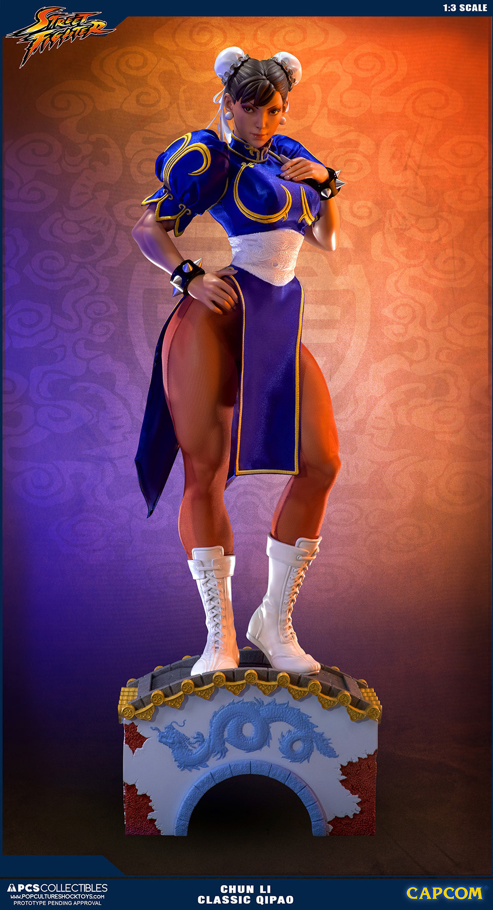 Street Fighter V - Chun-Li - Mixed Media - 1/3 - PCS Exclusive, Classic Qipao (Premium Collectibles Studio) photo 18