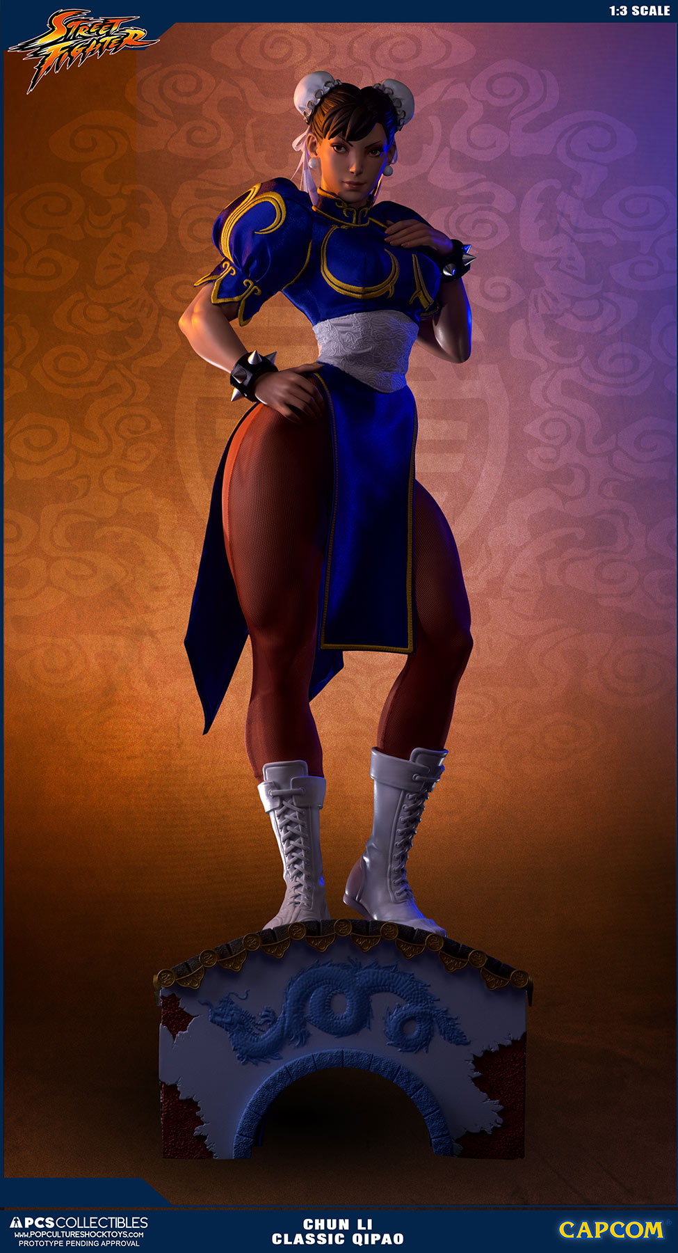 Street Fighter V - Chun-Li - Mixed Media - 1/3 - PCS Exclusive, Classic Qipao (Premium Collectibles Studio) photo 19