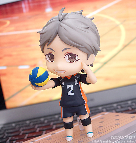 Haikyuu!! Karasuno Koukou VS Shiratorizawa Gakuen Koukou - Sugawara Koushi - Nendoroid  (#665) (Good Smile Company, Orange Rouge) photo 6