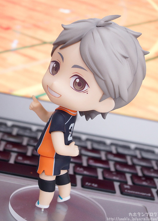 Haikyuu!! Karasuno Koukou VS Shiratorizawa Gakuen Koukou - Sugawara Koushi - Nendoroid  (#665) (Good Smile Company, Orange Rouge) photo 9