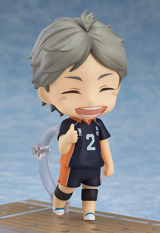 Haikyuu!! Karasuno Koukou VS Shiratorizawa Gakuen Koukou - Sugawara Koushi - Nendoroid  (#665) (Good Smile Company, Orange Rouge) photo 14