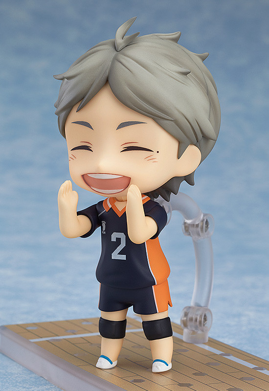 Haikyuu!! Karasuno Koukou VS Shiratorizawa Gakuen Koukou - Sugawara Koushi - Nendoroid  (#665) (Good Smile Company, Orange Rouge) photo 18