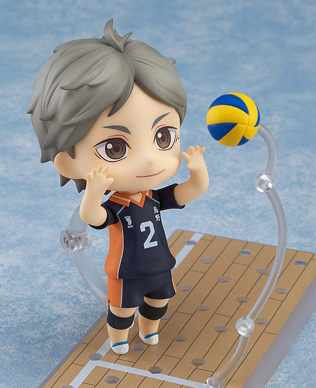 Haikyuu!! Karasuno Koukou VS Shiratorizawa Gakuen Koukou - Sugawara Koushi - Nendoroid  (#665) (Good Smile Company, Orange Rouge) photo 19