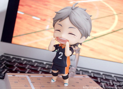 Haikyuu!! Karasuno Koukou VS Shiratorizawa Gakuen Koukou - Sugawara Koushi - Nendoroid  (#665) (Good Smile Company, Orange Rouge) photo 21