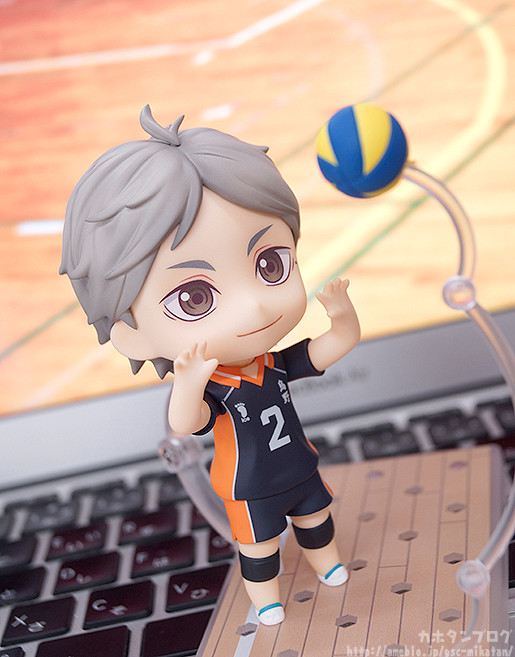 Haikyuu!! Karasuno Koukou VS Shiratorizawa Gakuen Koukou - Sugawara Koushi - Nendoroid  (#665) (Good Smile Company, Orange Rouge) photo 25