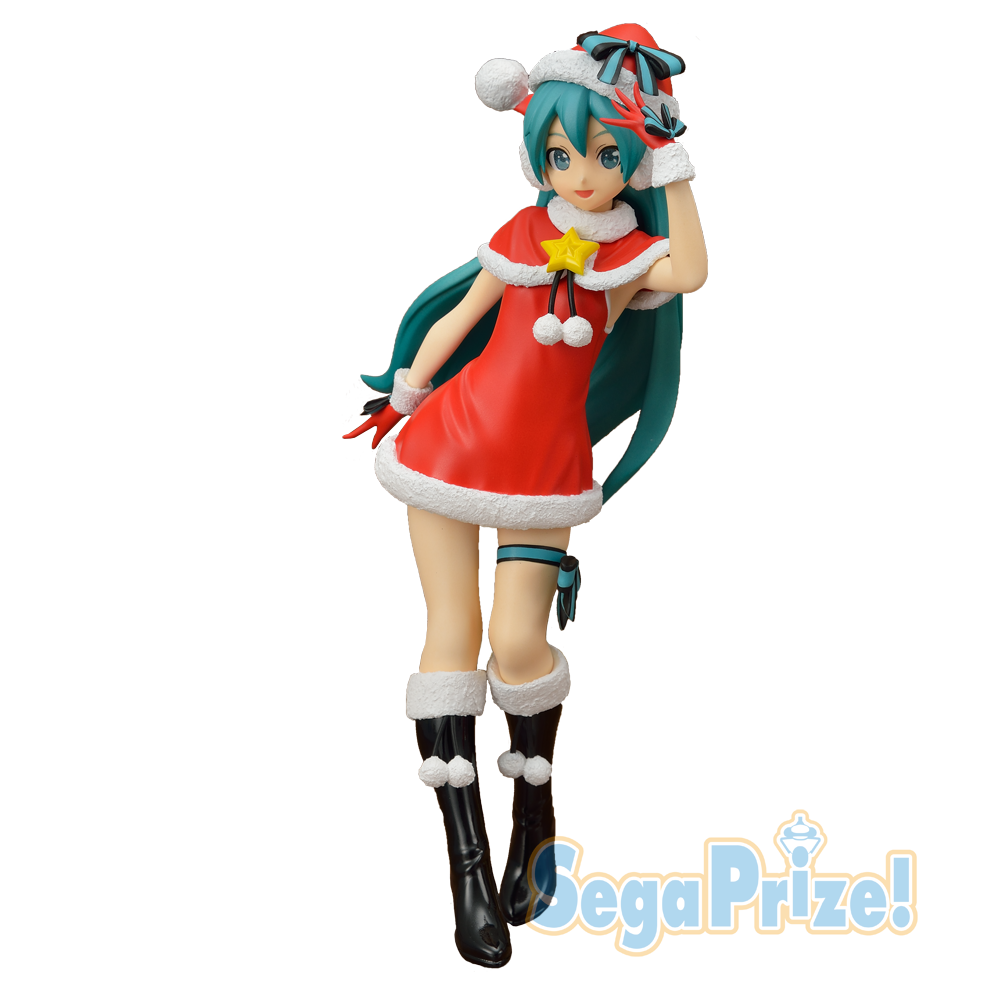 Hatsune Miku -Project DIVA- Arcade Future Tone - Hatsune Miku - SPM Figure - Christmas (SEGA)