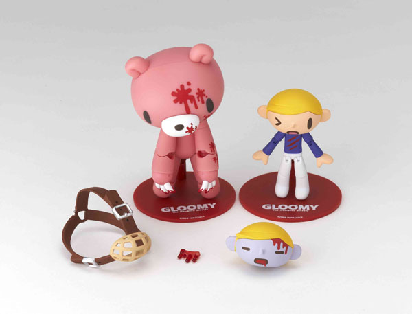 Gloomy Bear - Gloomy - Pitty - Revoltech - No. 073 Gloomy/Heavy Bloody (Kaiyodo) photo 2