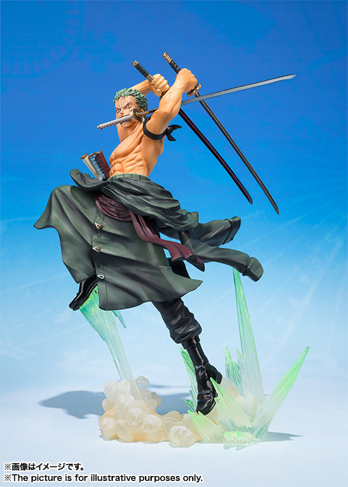 One Piece - Roronoa Zoro - Chou Gekisen -Extra Battle- - Figuarts ZERO - -Urutora Gari- (Bandai) photo 3
