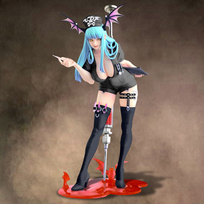 Vampire: The Night Warriors - Morrigan Aensland - Capcom Figure Builder Creator's Model - Black Nurse ver. (Capcom) photo 2