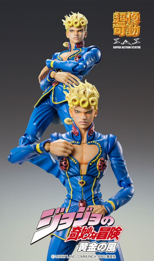 Jojo no Kimyou na Bouken - Ougon no Kaze - Giorno Giovanna - Super Action Statue (#79) - Second (Medicos Entertainment) photo 6