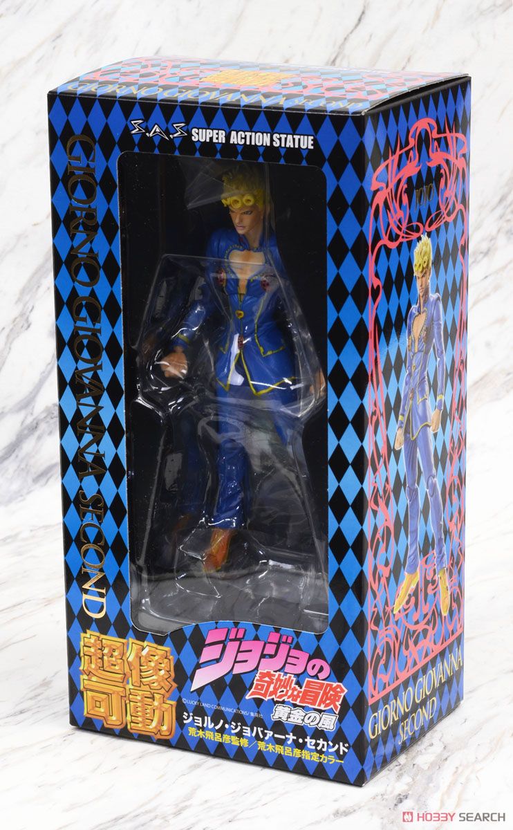 Jojo no Kimyou na Bouken - Ougon no Kaze - Giorno Giovanna - Super Action Statue (#79) - Second (Medicos Entertainment) photo 7