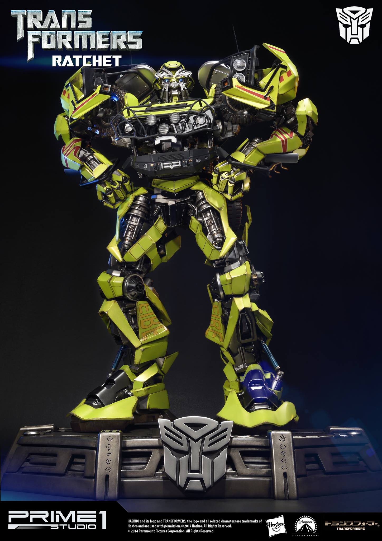 Transformers (2007) - Ratchet - Museum Masterline Series  (MMTFM-13) (Prime 1 Studio) photo 17