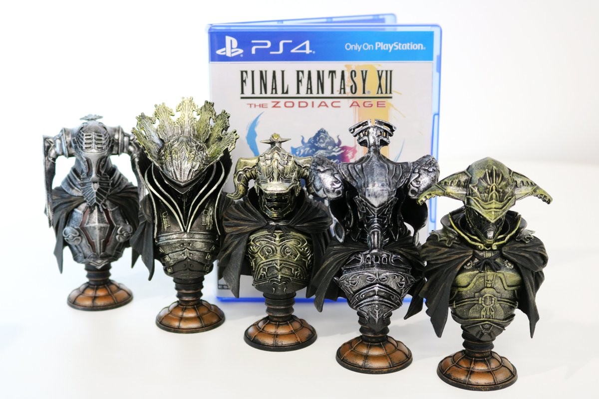 Final Fantasy XII The Zodiac Age - Zargabaath - Bust - Static Arts (Square Enix) photo 2